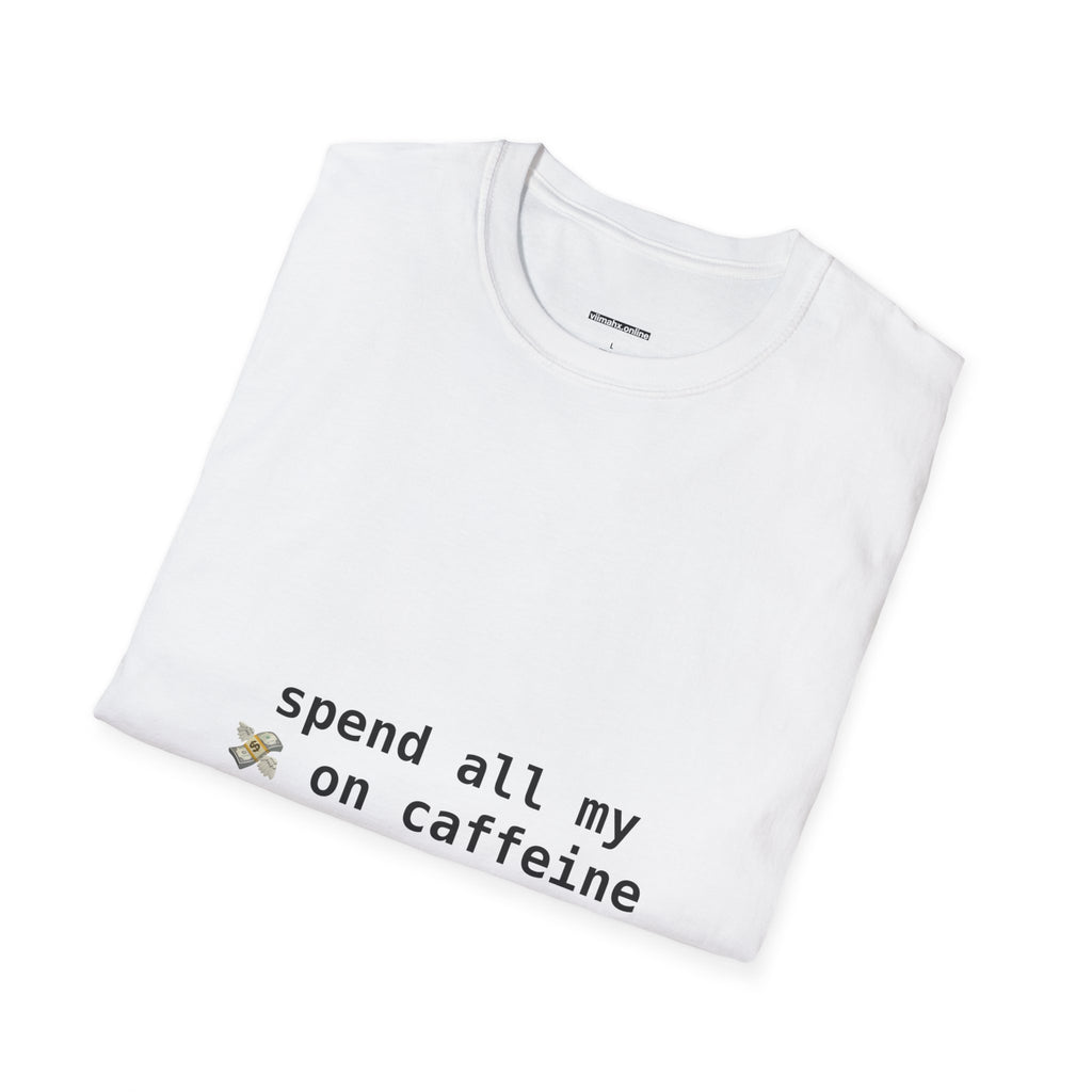 caffeine t-shirt