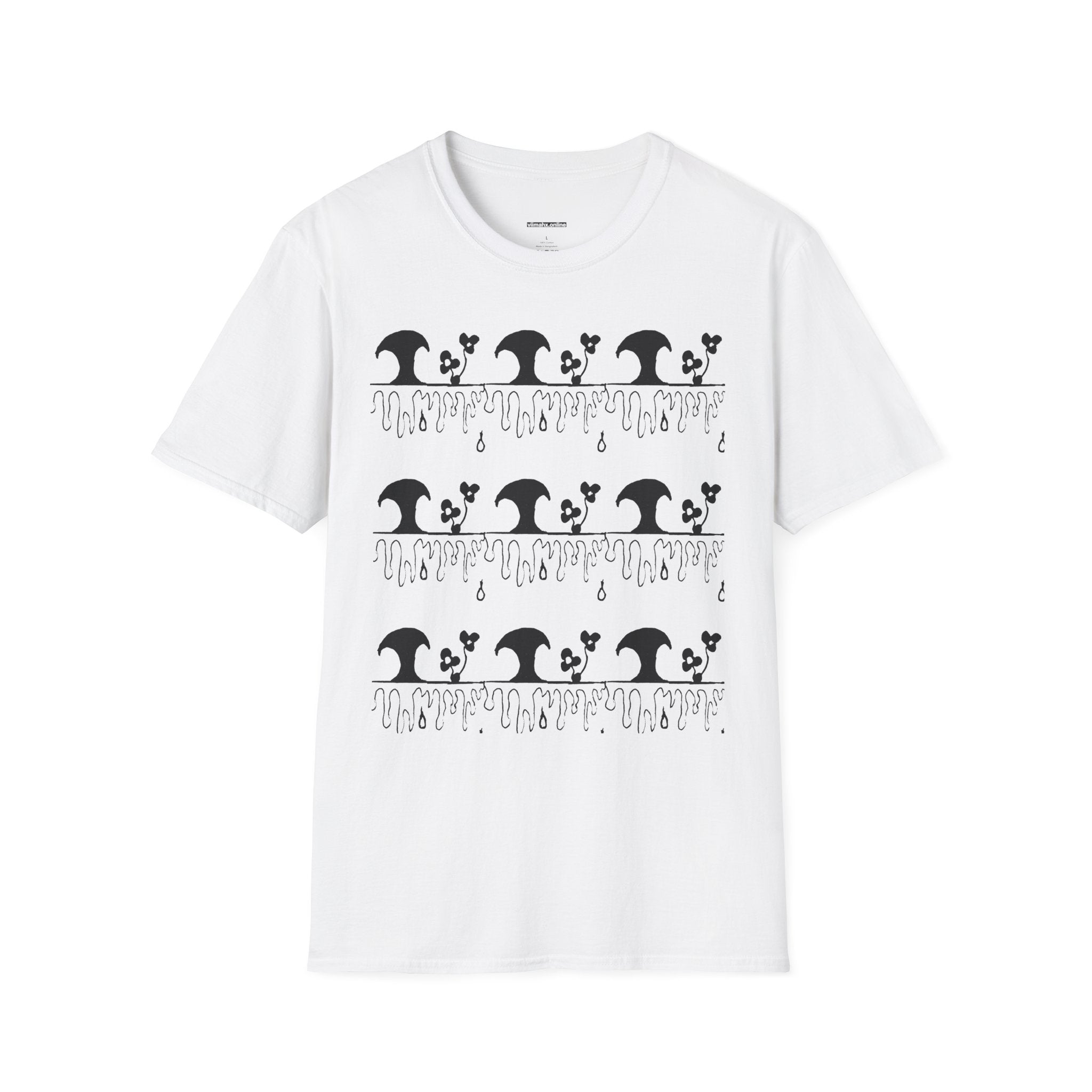 driipping t-shirt
