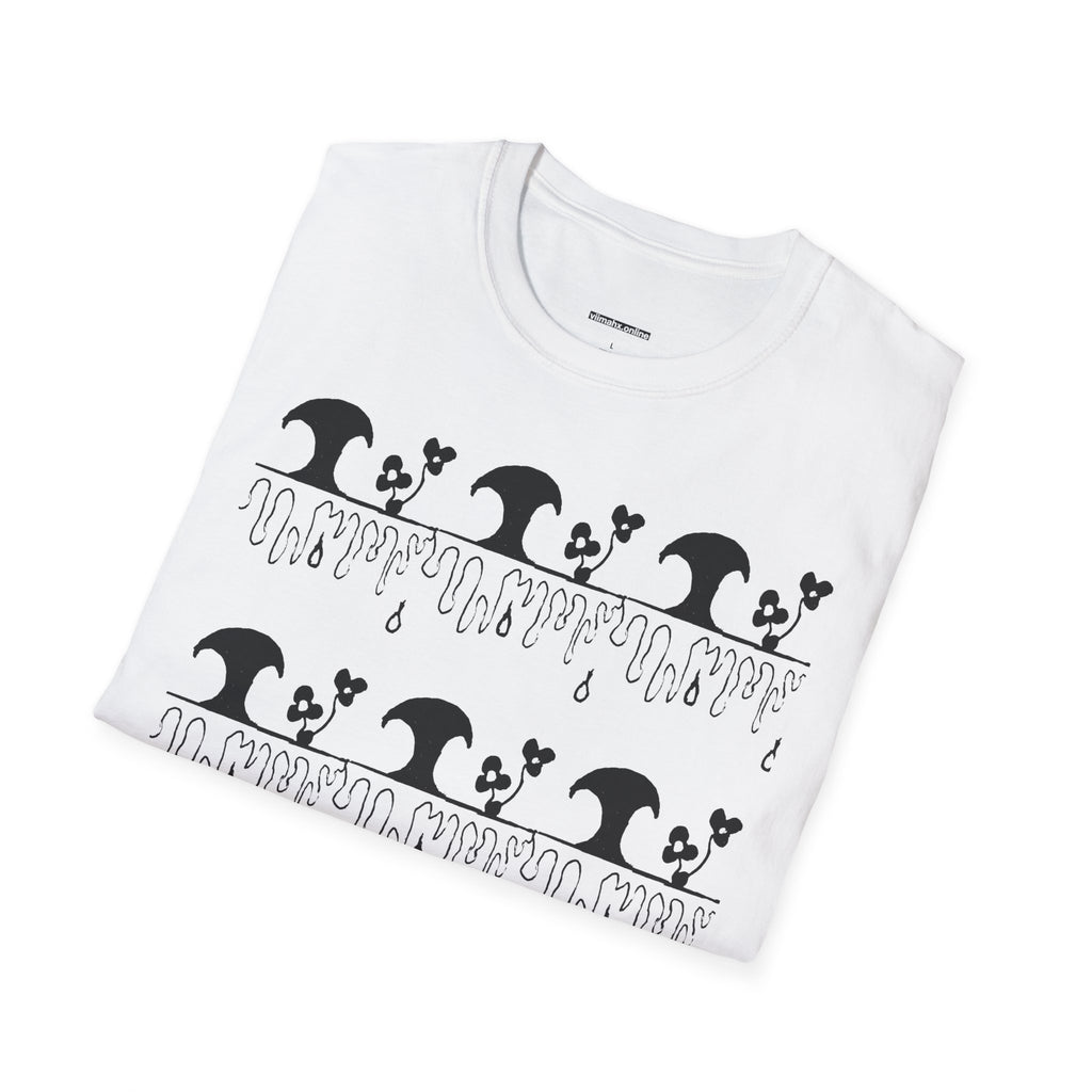 driipping t-shirt