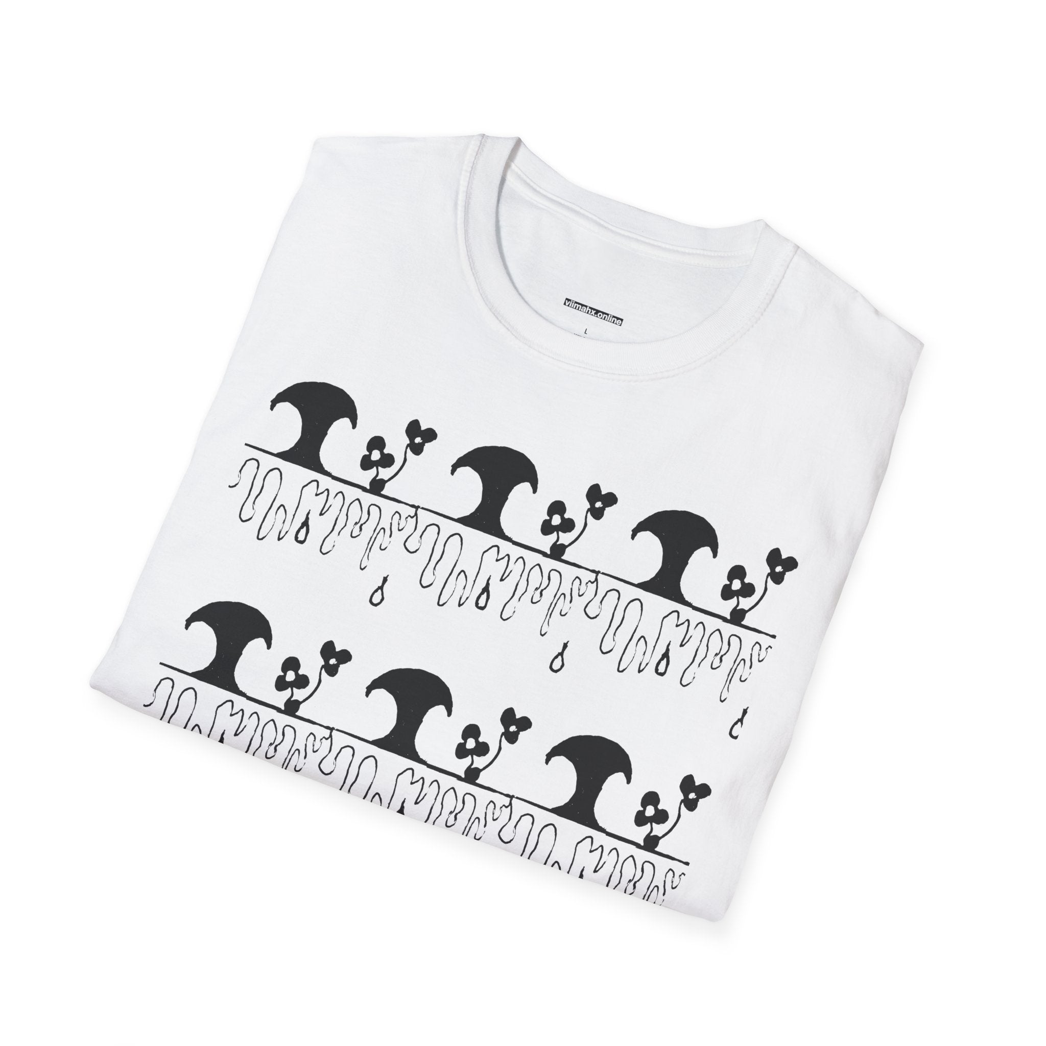 driipping t-shirt